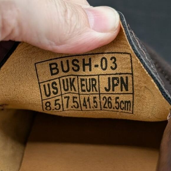 Bruno Marc Loafers Mens 8.5 Slip on Shoes Brown Latex Comfort Preppy Office Work - Picture 8 of 9